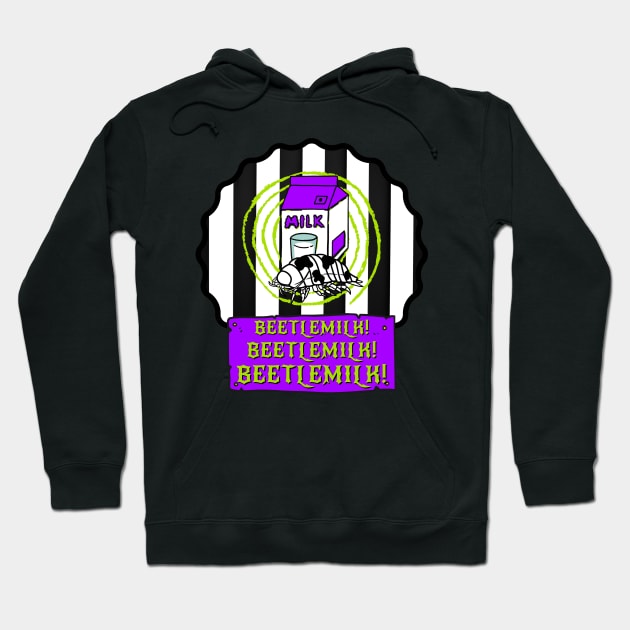 Beetlemilk! Beetlemilk! Beetlemilk! Hoodie by SpiralBalloon